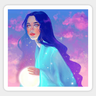 Moon Goddess Sticker